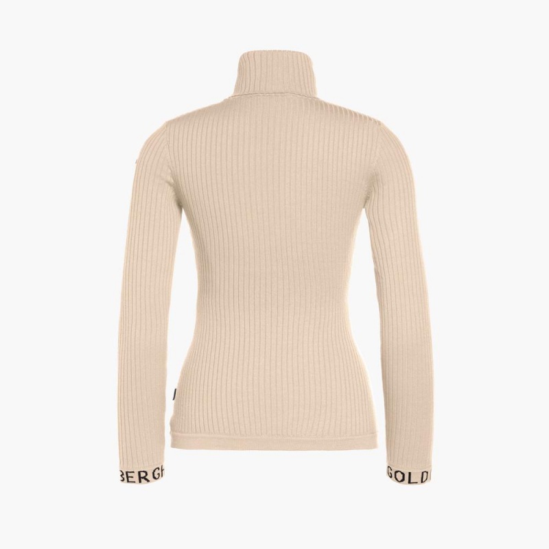 Suéter Goldbergh MIRA long sleeve knit Beige | UCYTVL-524