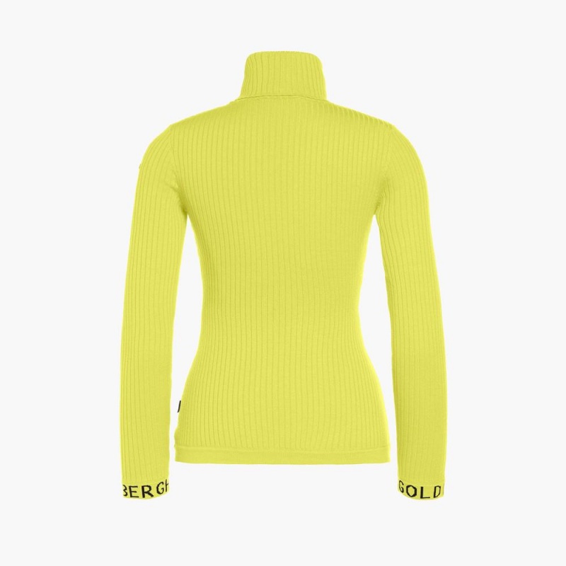 Suéter Goldbergh MIRA long sleeve knit Verde Claro | ITCRDV-381