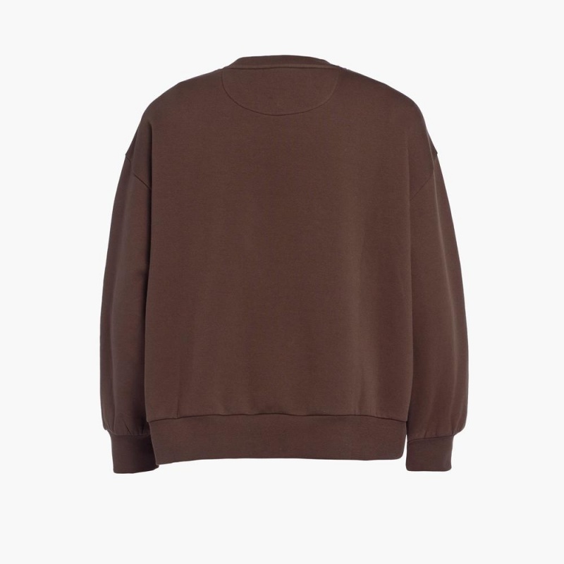 Suéter Goldbergh RINK crew neck Marrones | QUFNJH-429