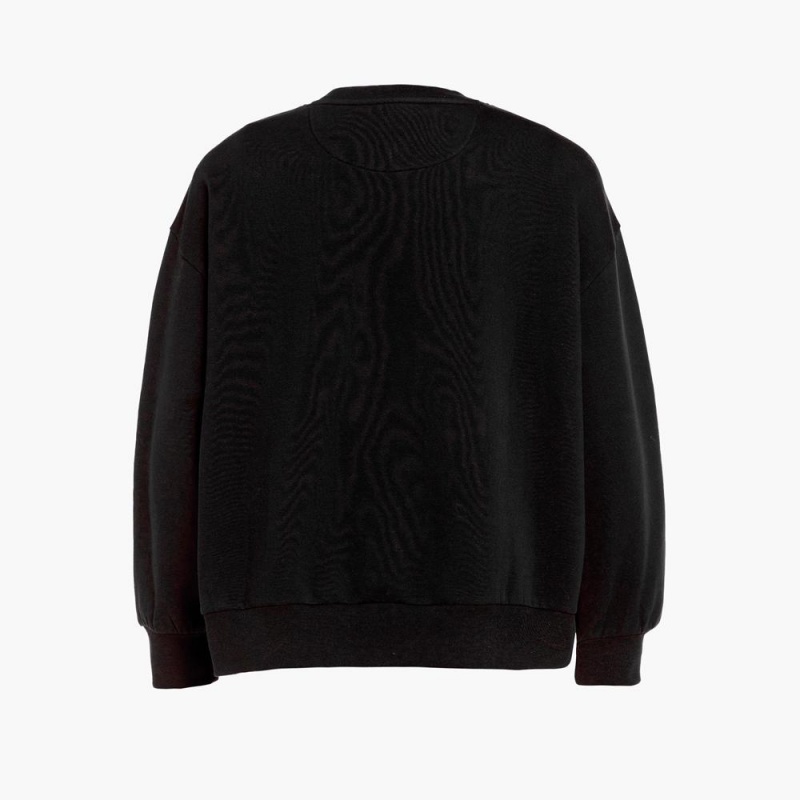 Suéter Goldbergh RINK crew neck Negras | BEUSYJ-427