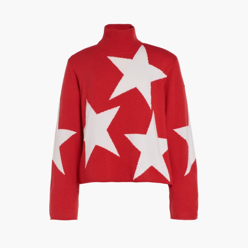 Suéter Goldbergh RISING STAR long sleeve knit Rojas | PYWMFE-340