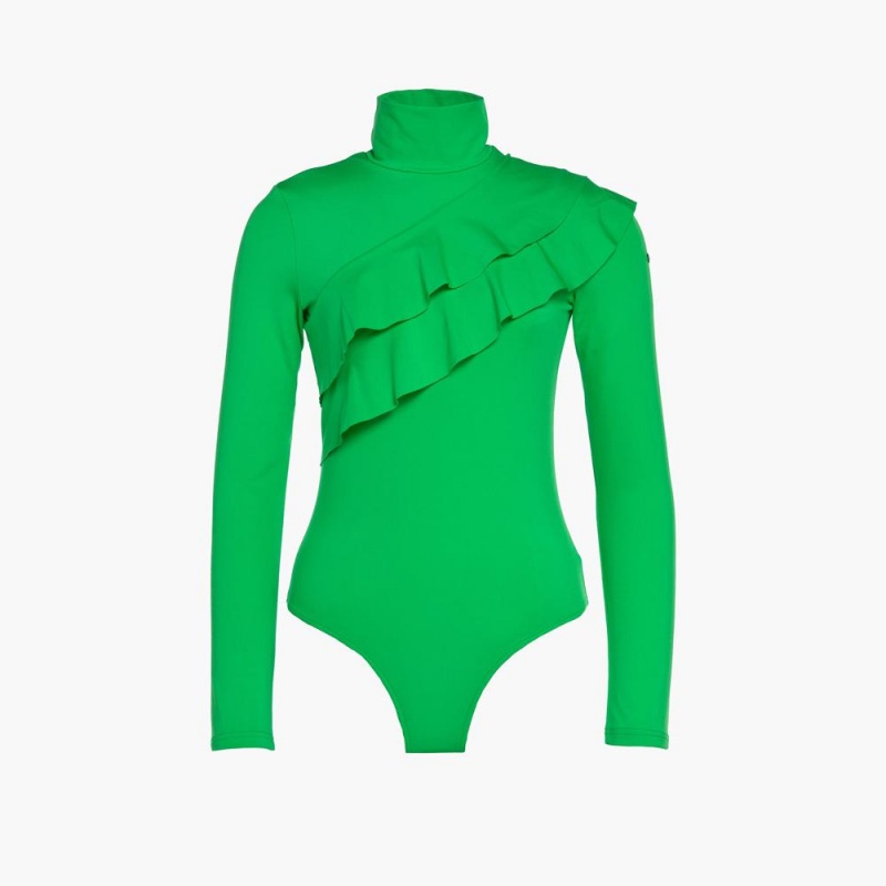 Tops de esquí Goldbergh ALLEGRO ski body Verde | WHLIYR-819